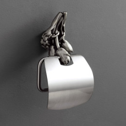 Держатель для туалетной бумаги Art&Max TULIP AM-0829-T серебро