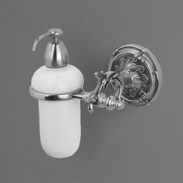 Дозатор для мыла подвесной Art&Max BAROCCO AM-1788-Cr хром