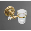 Стакан подвесной Art&Max BAROCCO CRYSTAL AM-1787-Do-Ant-C античное золото