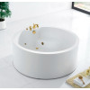 Акриловая ванна в комплекте со сливом-переливом BB45-1500