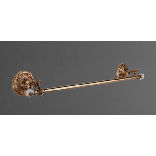 Полотенцедержатель 54 см Art&Max BAROCCO CRYSTAL AM-1780-Br-C бронза