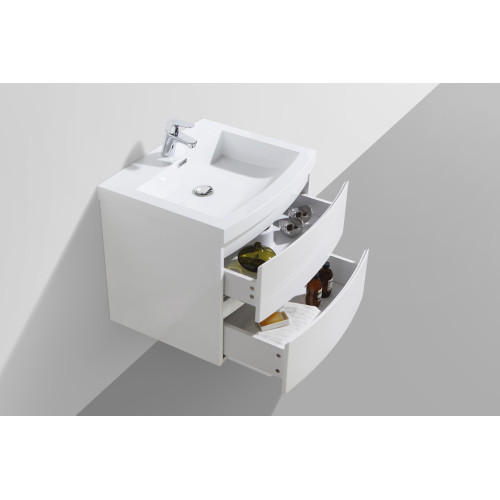 Мебель для ванной BelBagno Prospero 62 Bianco Lucido с 2 выкатными ящиками