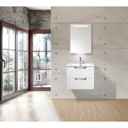 МЕБЕЛЬ ДЛЯ ВАННОЙ КОМНАТЫ BELBAGNO LETICIA-800 Bianco Lucido