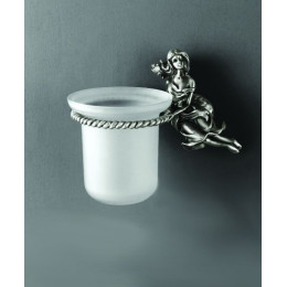 Щётка для унитаза Art&Max ATHENA AM-0611-T серебро